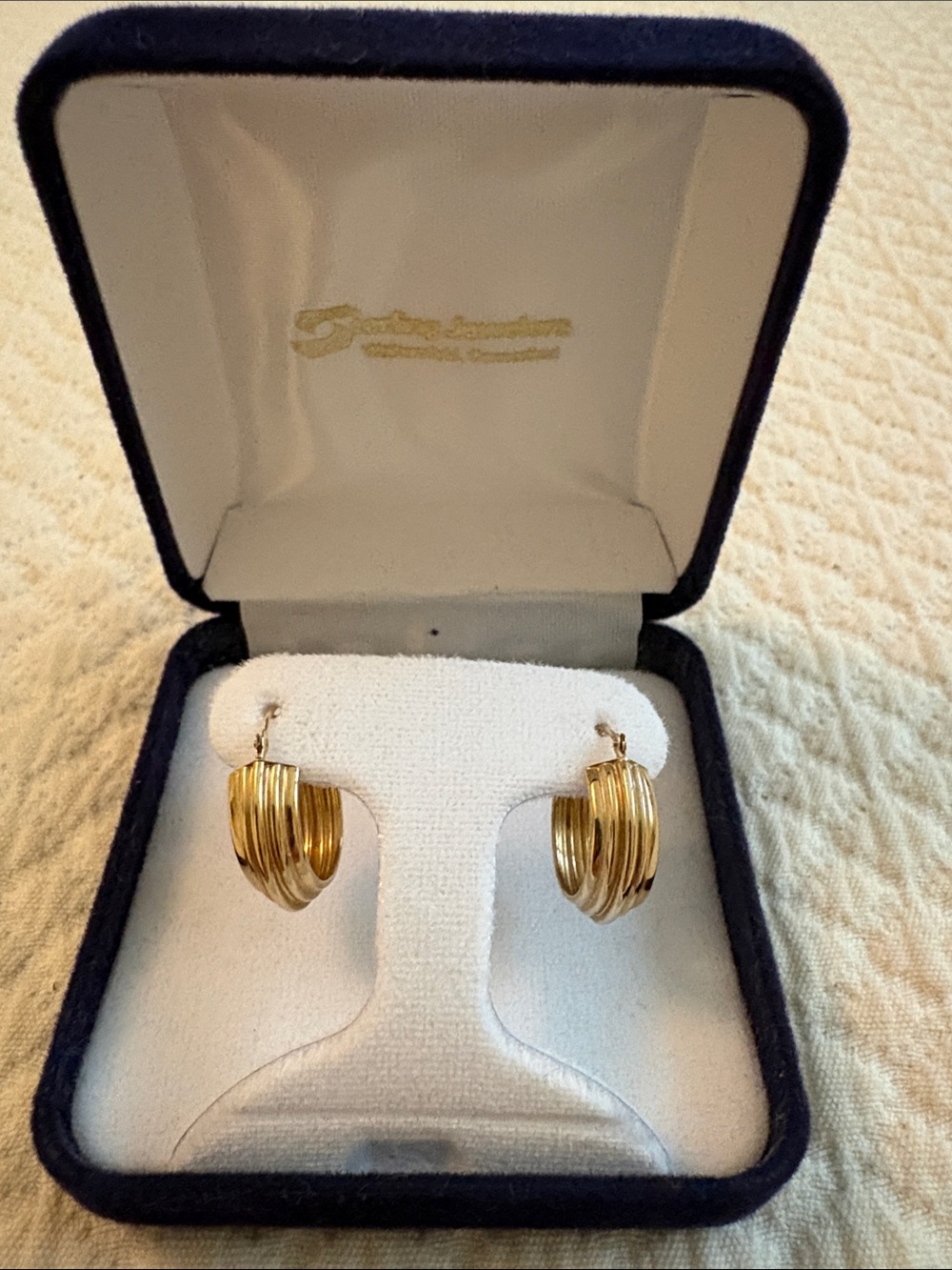 14K Gold Hoop Earrings — 2 Grams